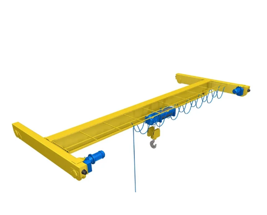 Single girder EOT crane with electric wire rope hoist